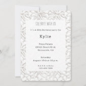 Tropische Aloha Coral Verjaardag Kaart (Voorkant)