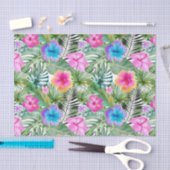 Tropische Aloha exotische Oerwouden bloemen Tissuepapier (Craft)