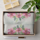 Tropische Aloha Flowers Floral Botanical Wedding Tissuepapier (Geschenk)