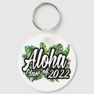 Tropische Aloha-klasse 2022 Hawaiian Luau Favor  Sleutelhanger