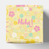 Tropische Aloha - Levendig zomerfeest decor Bedankdoosjes (Bovenkant)