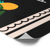 Tropische Aloha Luau Hawaiian Party Welkomstbord Poster (Hoek)