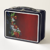 Tropische Aloha Retro Lunch Box (Voorkant)