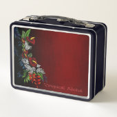 Tropische Aloha Retro Lunchbox (Achterkant)
