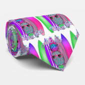 Tropische Aloha strandt vun Surfende ananas Stropdas (Opgerold)