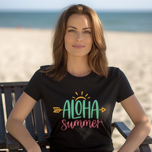 Tropische "Aloha Summer" T-shirt