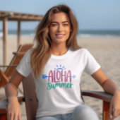 Tropische Aloha Summer T-shirt
