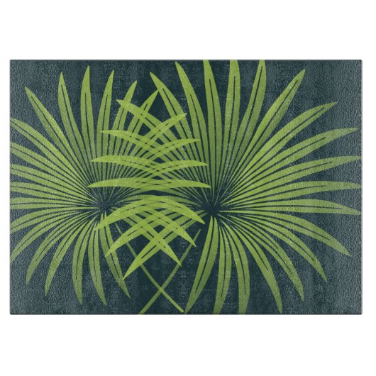 Tropische Amazonas Leaves Snijplank (Voorkant)