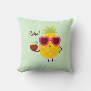 Tropische anananas Aloha anananas Decor Pillow Kussen