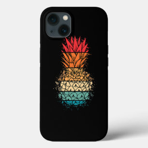 Tropische anananas Aloha Retro Vintage Ha Case-Mate iPhone Case