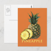 Tropische anananas briefkaart (Voorkant / Achterkant)