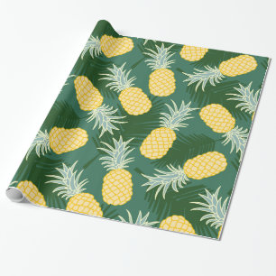 Tropische anananas cadeaupapier