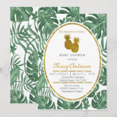 Tropische anananas Hawaiian Baby shower Kaart (Voorkant / Achterkant)