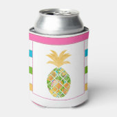Tropische anananas Koelbox Blikjeskoeler (Blikje Voorkant)