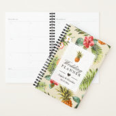 Tropische anananas laat Floral Luau Wedding Planner (Display)