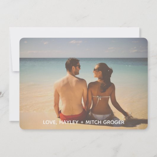 Tropische anananas Mele Kalikimaka kerstKaart (Achterkant)