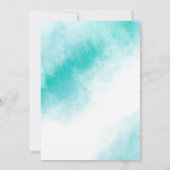 Tropische anananas Nieuwe Adres Bewegende Aankondi Aankondiging (Achterkant)