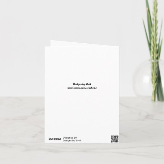 Tropische anananas Notecard Kaart (Achterkant)