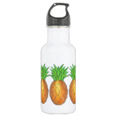 Tropische anananas Pananas Fruitfles Waterfles (Voorkant)