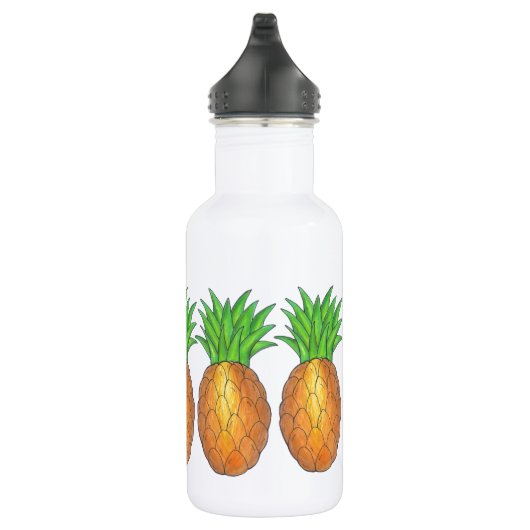 Tropische anananas Pananas Fruitfles Waterfles (Rechts)