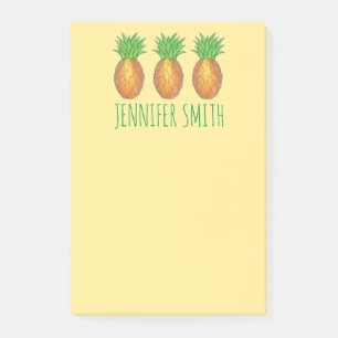 Tropische anananas Pineapples Personated Post It Post-it® Notes
