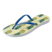 Tropische anananas Slim Straps Summer Teenslippers (Schuin)