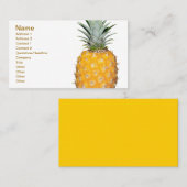 Tropische anananas visitekaartje (Voorkant / Achterkant)