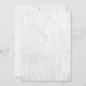 Tropische anananasappel Beach Luau Retirement Part Kaart (Achterkant)