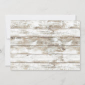 Tropische anananasappelstaarten op strand van Birt Kaart (Achterkant)