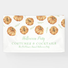 Tropische anananasbanner spandoek