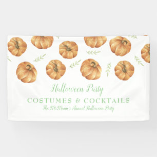 Tropische anananasbanner spandoek