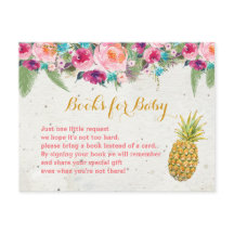 Tropische anananasboeken voor Baby