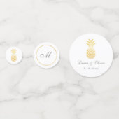 Tropische anananasbruding confetti (Voorkanten)