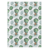 Tropische anananasschilderij van de waterverf op w tafelkleed (Voorkant)