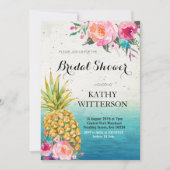 Tropische anananassekruitshow kaart (Voorkant)