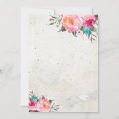 Tropische anananassekruitshow kaart (Achterkant)