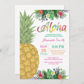 Tropische anananassekruitshow kaart (Voorkant / Achterkant)