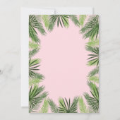 Tropische anananassekruitshow kaart (Achterkant)