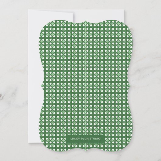 Tropische anananassekruitshow kaart (Achterkant)