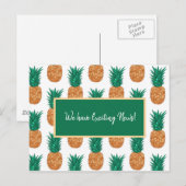 Tropische anananassen,  tekst briefkaart (Voorkant / Achterkant)