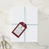 Tropische anananassetbruiloft bespaart de datum wa cadeaulabel (Met Touw)