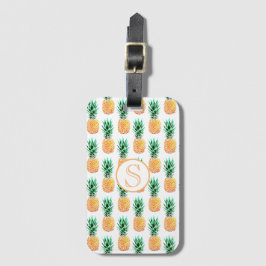 Tropische Ananas Bagage Label