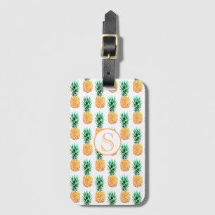Tropische Ananas Bagage Label