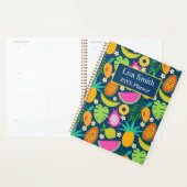 Tropische Ananas Banaan Vruchten Persoonlijk Planner (Display)
