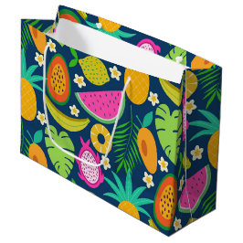 Tropische Ananas Banaan watermeloen Vruchten  Groot Cadeauzakje