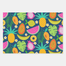 Tropische Ananas Banaan watermeloen Vruchten