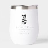 Tropische ananas bestemming bruiloft gunst (Links)