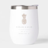 Tropische ananas bestemming bruiloft gunst (Links)