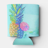 Tropische Ananas Blikjeskoeler (Achterkant)