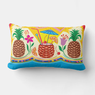 Tropische Ananas Cocktail Kussen